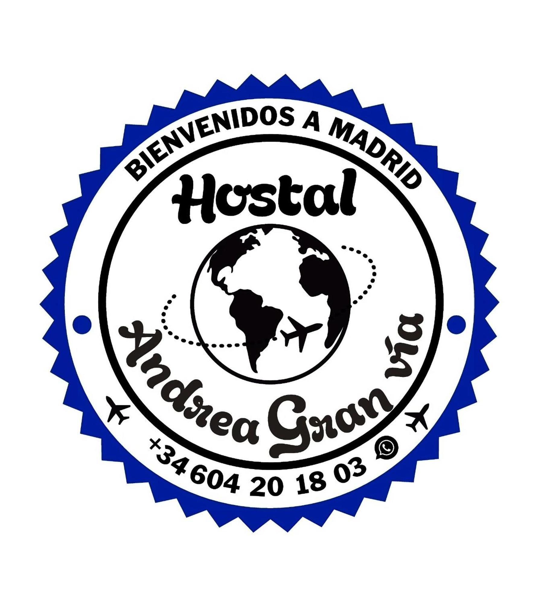 Hostal Andrea Granvia Madrid Extérieur photo